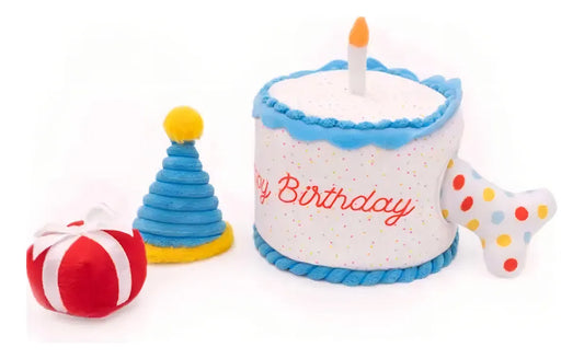 Zippy Paws Burrow - Birthday Cake
