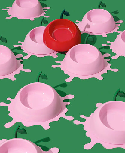 Vetreska Bowl Peach - Comedouro para cães e gatos
