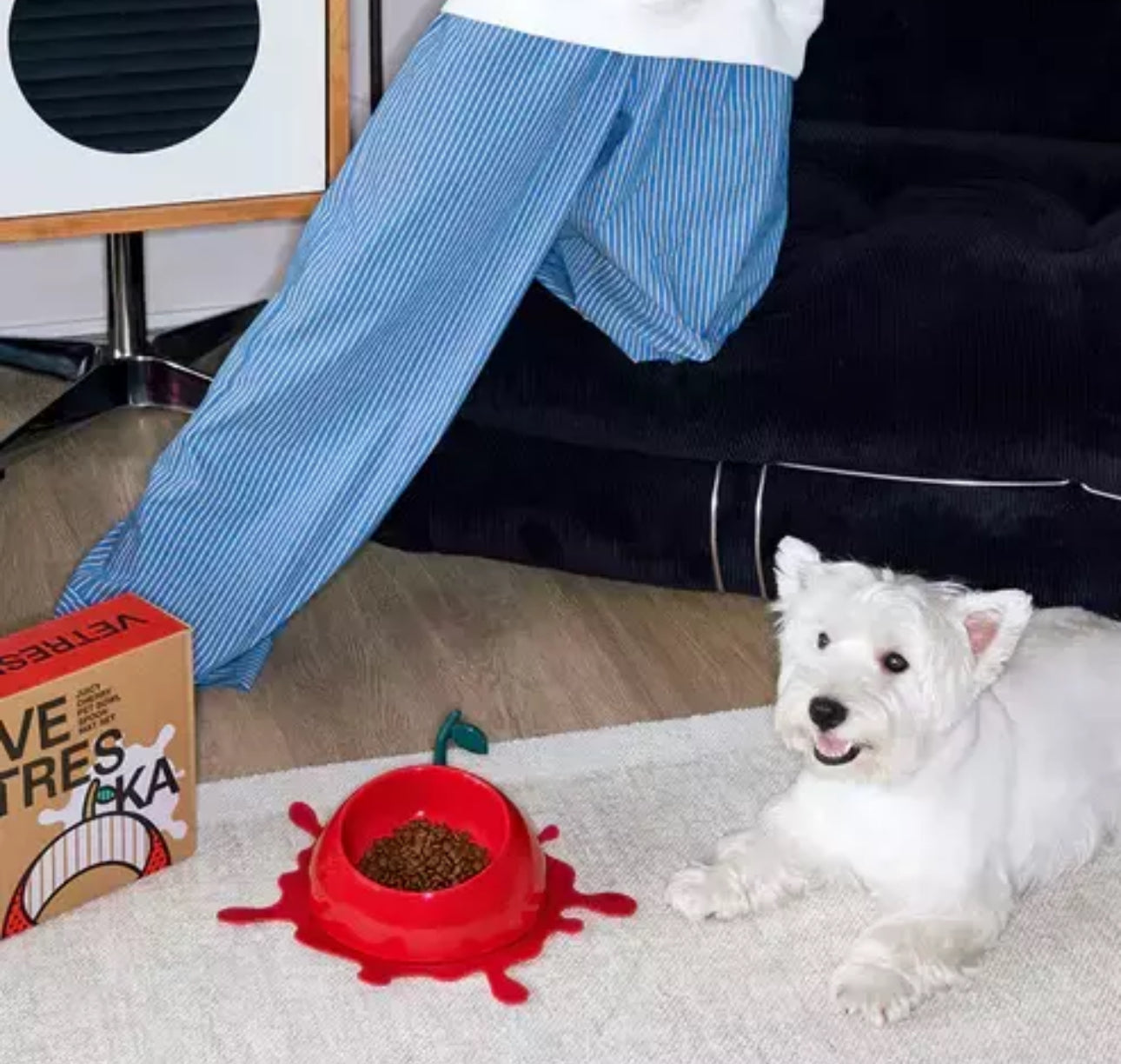 Vetreska Bowl Cherry - Comedouro para cães e gatos